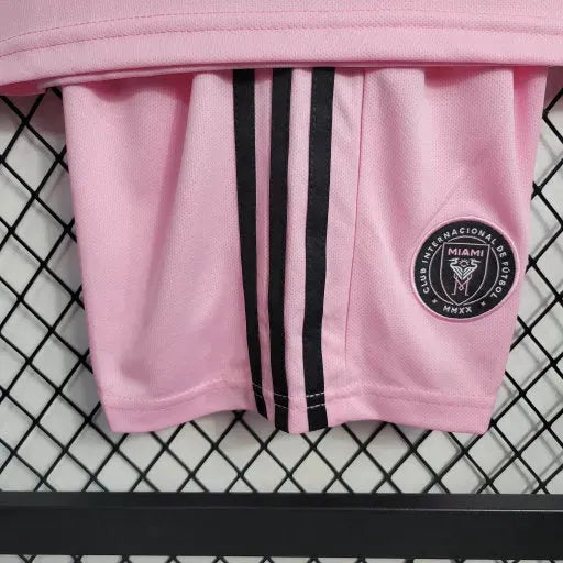 Inter Miami Home Shirt 23/24 - Kids Fan Pink