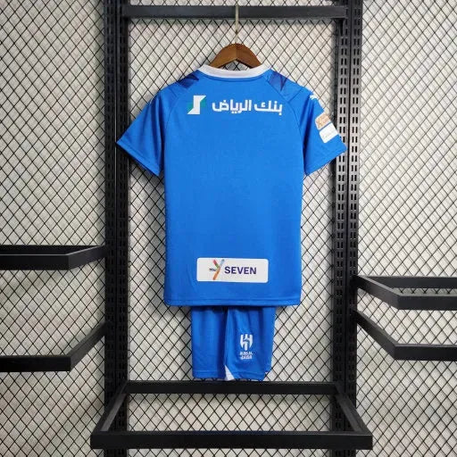 Al-Hilal Home Shirt 23/24 - Kids Fan Blue