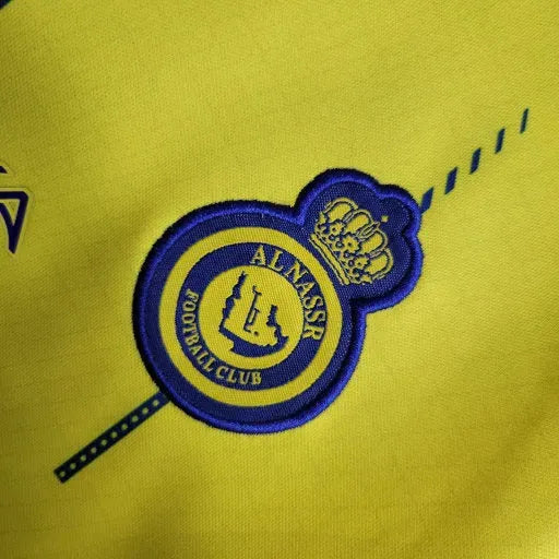 Al-Nassr Home Shirt 23/24 - Kids Fan Shirt Yellow