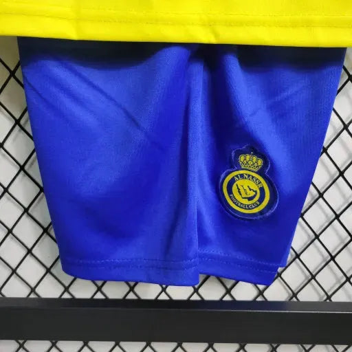 Al-Nassr Home Shirt 23/24 - Kids Fan Shirt Yellow