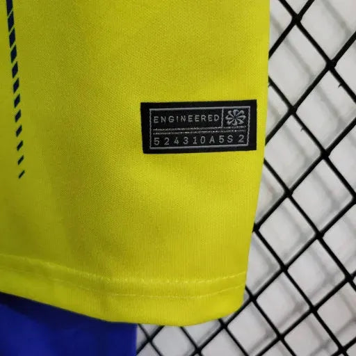 Al-Nassr Home Shirt 23/24 - Kids Fan Shirt Yellow