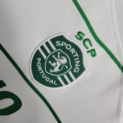 Sporting Away Shirt 23/24 - White Kids Fan Shirt