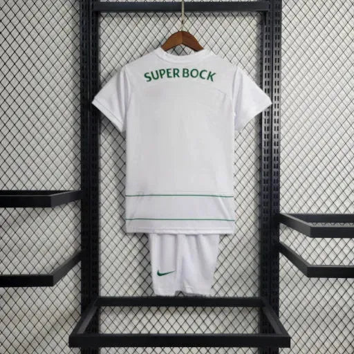 Sporting Away Shirt 23/24 - White Kids Fan Shirt