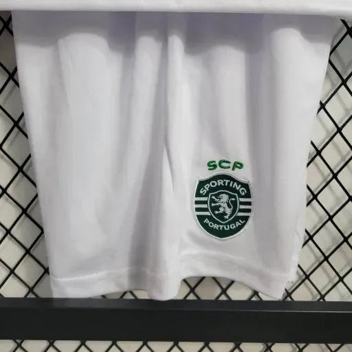 Sporting Away Shirt 23/24 - White Kids Fan Shirt