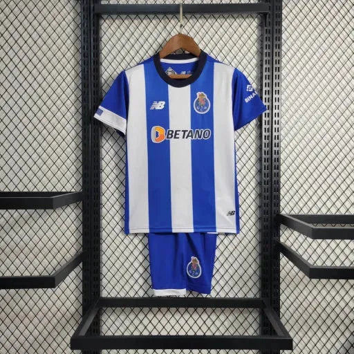 Porto Home Shirt 23/24 - Kids Fan Shirt Blue and White