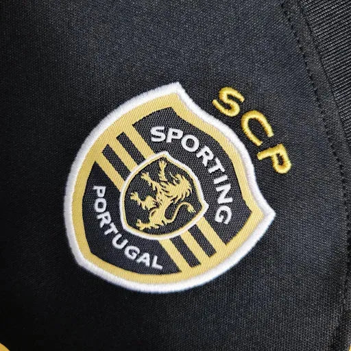 Sporting Away II Shirt 23/24 - Black Children's Fan Shirt CR7