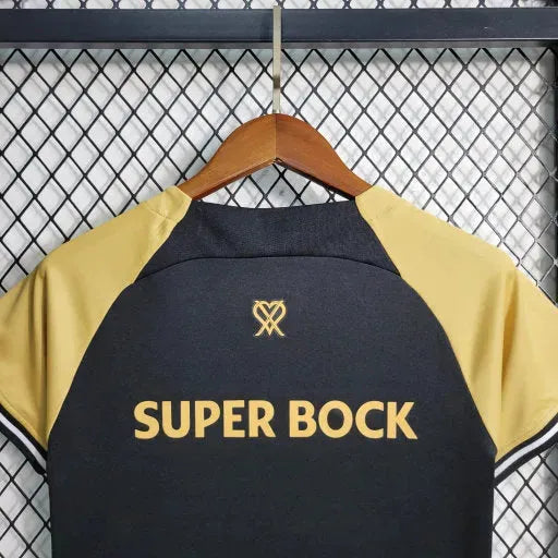 Sporting Away II Shirt 23/24 - Black Children's Fan Shirt CR7
