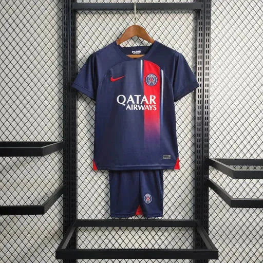 PSG Home Shirt 23/24 - Kids Fan Blue