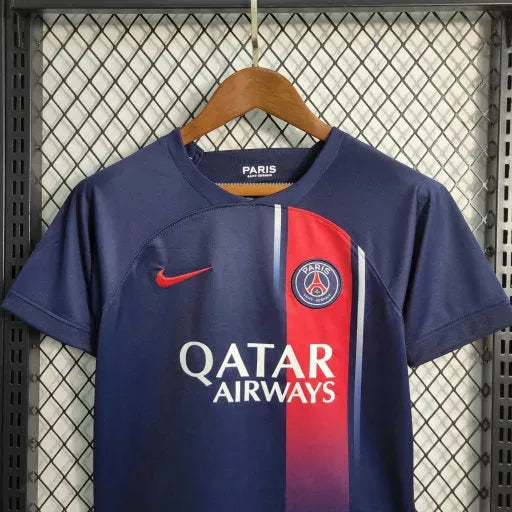 PSG Home Shirt 23/24 - Kids Fan Blue