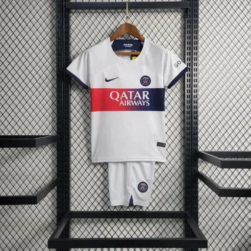 PSG Away Shirt 23/24 - Kids Fan White
