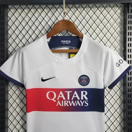 PSG Away Shirt 23/24 - Kids Fan White