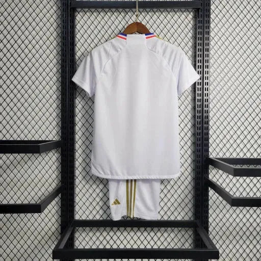 Lyon Home Shirt 23/24 - Kids Fan Shirt White