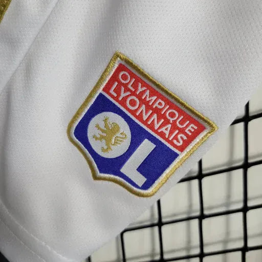 Lyon Home Shirt 23/24 - Kids Fan Shirt White