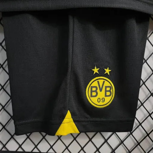 Borussia Dortmund Home Shirt 23/24 - Kids Fan Shirt Black and Yellow