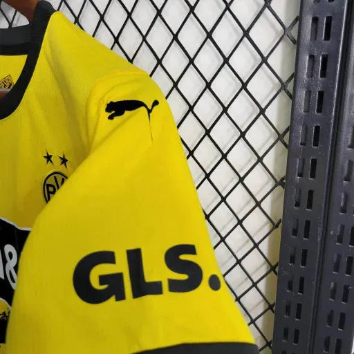 Borussia Dortmund Home Shirt 23/24 - Kids Fan Shirt Black and Yellow