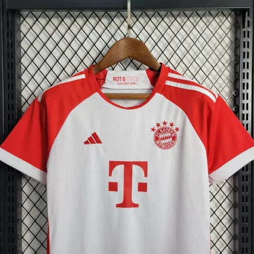 Bayern Munich Home Shirt 23/24 - Kids Fan Shirt Red and White