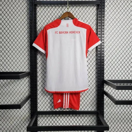 Bayern Munich Home Shirt 23/24 - Kids Fan Shirt Red and White