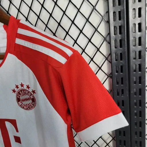 Bayern Munich Home Shirt 23/24 - Kids Fan Shirt Red and White