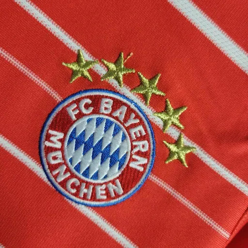 Bayern Munich Home Shirt 22/23 - Kids Fan Shirt Red