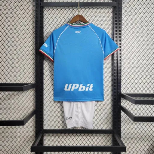 Napoli Home Shirt 23/24 - Kids Fan Shirt Blue