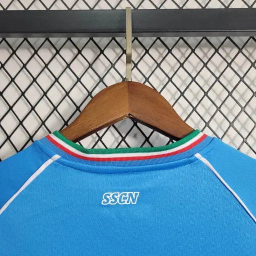 Napoli Home Shirt 23/24 - Kids Fan Shirt Blue
