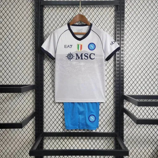 Napoli Away Shirt 23/24 - Kids Fan White