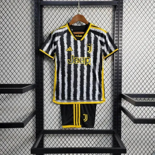 Juventus Home Shirt 23/24 - Zebra Kids Fan Shirt