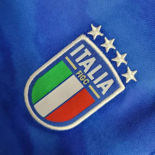 Italy Home Shirt 24/25 - Kids Fan Shirt Blue