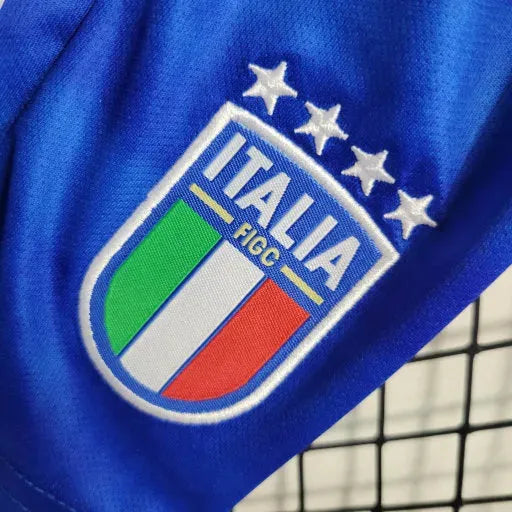 Italy Home Shirt 24/25 - Kids Fan Shirt Blue