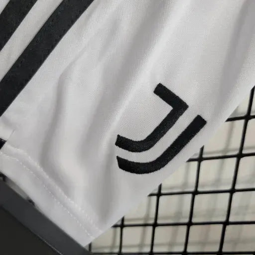 Juventus Away Shirt 23/24 - Kids Fan Shirt White and Pink