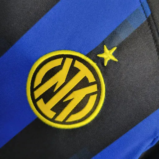 Inter Milan Home Shirt 23/24 - Kids Fan Shirt Blue and Black