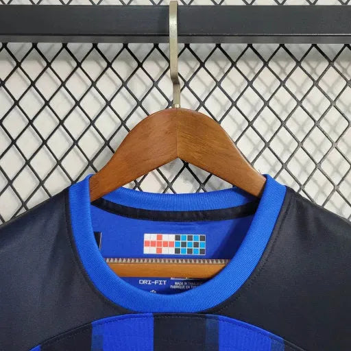 Inter Milan Home Shirt 23/24 - Kids Fan Shirt Blue and Black