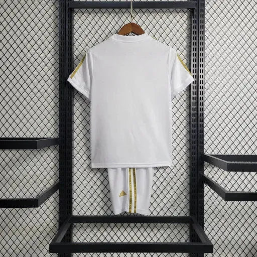 Italy Commemorative Edition Shirt 23/24 - Children's Fans White and Gold