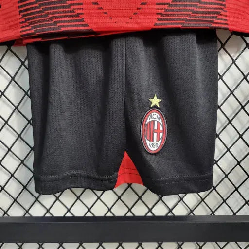 AC Milan Home Shirt 23/24 - Kids Fan Shirt Red