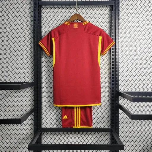 Roma Home Shirt 23/24 - Kids Fan Shirt Red