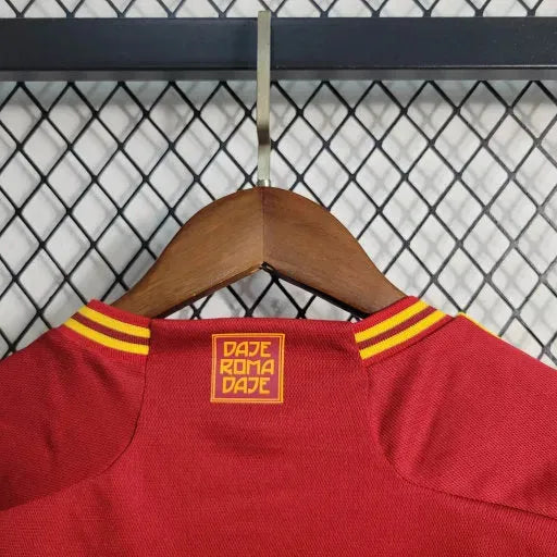 Roma Home Shirt 23/24 - Kids Fan Shirt Red