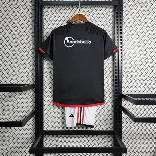 São Paulo Away II Shirt 23/24 - Black Children's Fan Shirt