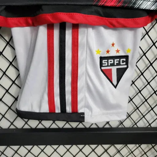 São Paulo Away II Shirt 23/24 - Black Children's Fan Shirt