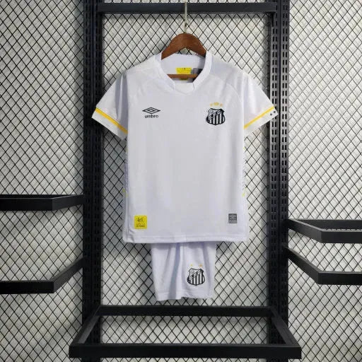 Santista Home Shirt 23/24 - White Children's Fan Shirt