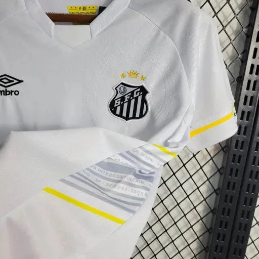 Santista Home Shirt 23/24 - White Children's Fan Shirt