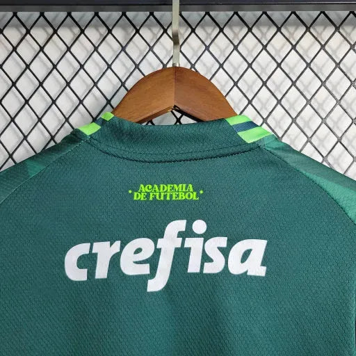 Palmeiras Home Shirt 23/24 - Green Children's Fan Shirt
