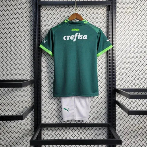 Palmeiras Home Shirt 23/24 - Green Children's Fan Shirt
