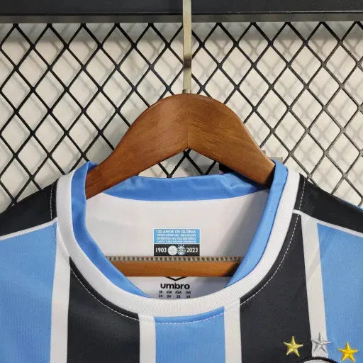 Grêmio Home Shirt 23/24 - Kids Fan Shirt Blue