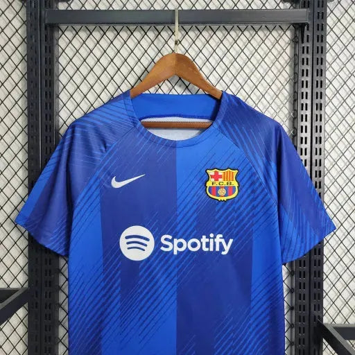 Barcelona Training Shirt 23/24 - Men's Fan Blue