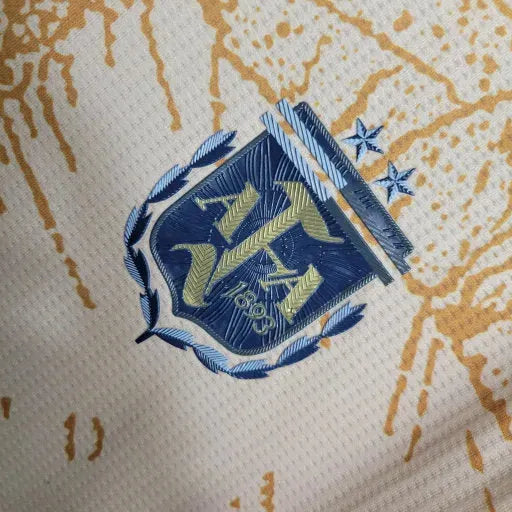 Argentina 20/21 Commemorative Edition Shirt - Men's Beige Fan Shirt