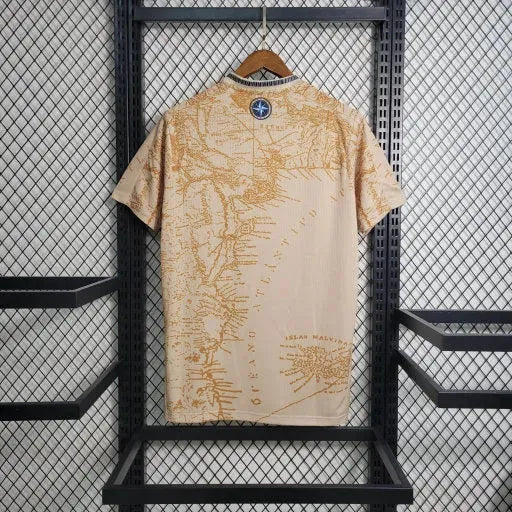 Argentina 20/21 Commemorative Edition Shirt - Men's Beige Fan Shirt
