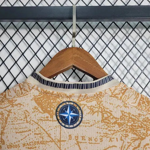 Argentina 20/21 Commemorative Edition Shirt - Men's Beige Fan Shirt