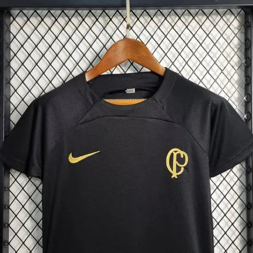 Timão Training Shirt 23/24 - Black Children's Fan Shirt