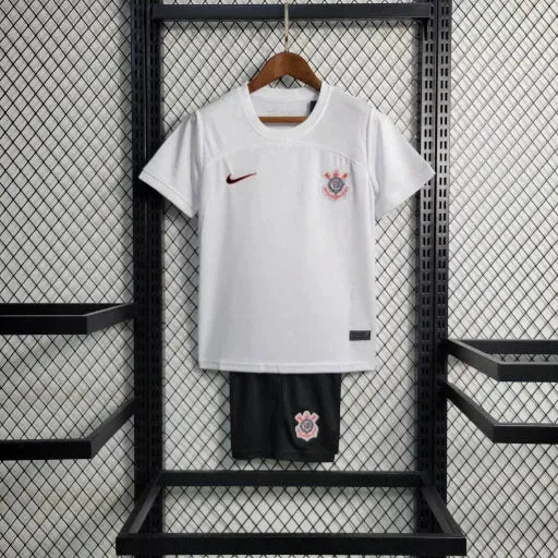 Timão Home Shirt 23/24 - White Children's Fan Shirt