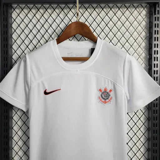 Timão Home Shirt 23/24 - White Children's Fan Shirt